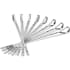 Napoleon 70015PK6 - Eight Stainless Steel Multifunctional Skewers in Front View