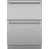 Sub-Zero 7025360 - Integrated Stainless Steel 24" Drawer panels with Pro Handles