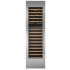 Sub-Zero 7025395 - Integrated Stainless Steel 30" Wine Storage Door Panel with Tubular Handle - Left Hinge