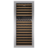 Sub-Zero 7029160 - Classic 30" Wine Storage Stainless Steel Dual Flush Inset Door Panel with Tubular Handle
