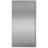 Sub-Zero 7030215 - Classic 36" Stainless Steel Dual Flush Inset Door Panel with Tubular Handle