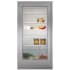 Sub-Zero 7030217 - Classic 36" Stainless Steel Flush Inset Door Panel with Tubular Handle - Right Hinge