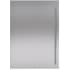 Sub-Zero 7030233 - Classic 36" Stainless Steel Flush Inset Door Panel with Tubular Handle