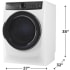 Electrolux 700 Series ELFE7738MW - 27 Inch Front Load Electric Dryer