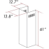 ZLINE 393AHE - Dimension