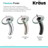 Kraus Vessel Mixer Series KGW1700ORBBLFR - Waterfall Bathroom Faucet Flawless Finish