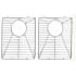 Nantucket Sinks Premium Kitchen BGPR5050L - Stainless Steel Bottom Grid Set (2 Pack)