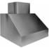 Trade-Wind 7200 Series 726623 - 66 Inch Outdoor Wall Mount Range Hood in Angled View