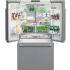 Beko BFFD3624ZSS - 36 Inch Counter-Depth French Door Refrigerator 20.5 cu. ft. Capacity