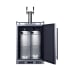 Summit SBC683OSTWIN - 24 Inch Built-In Kegerator Full Half or Quarter Keg Storage Capacity