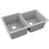 Elkay Quartz Classic ELGU250RGTO - Quartz Classic® 33" x 20-1/2" x 9-1/2" Offset Double Bowl Undermount Sink
