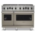 Viking 5 Series VGIC54828BNA - 48 Inch Open Burner Natural Gas Range