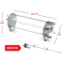 Weber 7675PAK2 - Dimension WEBER CRAFTED Rotisserie Skewer Set