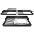 Weber 7856 - Porcelain-Enameled Cast-Iron Cooking Grates for SPIRIT 300 Series and SMOKEFIRE EX4 Lifestyle View