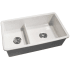 Nantucket Sinks Cape Collection WELLFLEET31OSW - 31 Inch Dual Mount Double Bowl Kitchen Sink