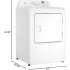 Koolmore KMTLD7CW - 27 Inch Front Load Electric Dryer