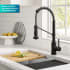 Kraus Bolden Series KTF1610MB - Commercial Style Touch Kitchen Faucet