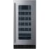 Summit ASDW1522 - 15 Inch Built-In Commercial Wine Cooler