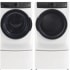 Electrolux 700 Series ELWADREMW77382 - Side-by-Side On Pedestals Washer &amp; Dryer Set with Front Load Washer &amp; Electric Dryer in White