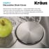 Kraus STC2 - Removable Decorative Drain Cover