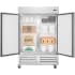 Koolmore KMRIC2DSS - 54 Inch Commercial Reach-in Refrigerator/Freezer