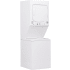 GE Spacemaker GUD24GSSMWW - 24 Inch Gas Laundry Center