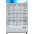 Koolmore MDF2GD45CWH - 53 Inch 2-Door Commercial Display Merchandiser Freezer