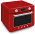 Smeg 50's Retro Design COF01RDUS - 20 Inch Countertop Combi Steam Oven
