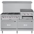 Koolmore KMCRGB60NG - 60 Inch Commercial Gas Range