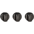 Wolf 825146 - 30 Inch Outdoor Grill Black Knobs