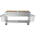 Koolmore KMCGM72 - 72 Inch Commercial Mobile Outdoor Liquid Propane Gas Grill