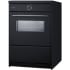Summit TEM665CW - 24 Inch Slide-In Induction Range Black Finish