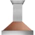 ZLINE 8654HH36 - 36 Inch Wall Mount Chimney Hood with 700 CFM Internal Blower