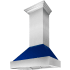 ZLINE 8654BG48 - 48 Inch Wall Mount Range Hood with 4-Speed/700 CFM Motor