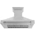 ZLINE 8654SNX48 - 48 Inch Wall Mount Chimney Hood Dishwasher-safe Stainless Steel Baffle Filters
