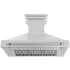 ZLINE 8654STX48 - 48 Inch Wall Mount Chimney Hood Dishwasher-safe Stainless Steel Baffle Filters