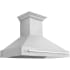 ZLINE 8654STX48 - 48 Inch Wall Mount Chimney Hood 700 CFM Internal Blower