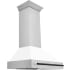 ZLINE Autograph Edition 8654STZWM36MB - Stainless Steel with Matte Black Handle