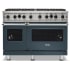 Viking 5 Series VGIC54828BSQ - 48 Inch Open Burner Natural Gas Range
