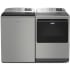 Maytag MGWADRERR7205 - Side-by-Side Washer &amp; Dryer Set with Top Load Washer and Electric Dryer in Silver