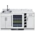 Summit OASISWH35SINKL - 69 Inch Turnkey Wet Bar