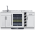 Summit OASISWH35SINKL - 69 Inch Turnkey Wet Bar
