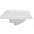 Nantucket Sinks Great Point Collection DI2418R1 - 23 Inch Premium Drop In Ceramic Sink
