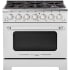 Unique Appliances Classic Retro UGP36CRW - 36 Inch Retro Gas Range with Convection Fan