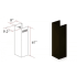 ZLINE 8KBBE - Dimensions