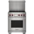 Wolf 9016118 - 30" Wide x 20" High Stainless Steel Dual Fuel Range Riser With Shelf for 30 Inch Range