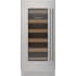 Sub-Zero 9029153 - Stainless Steel Glass Door Panel - Pro Handle, Left Hinge