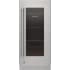 Sub-Zero 9029159 - Stainless Steel Glass Door Panel With Lock - Pro Handle, Right Hinge