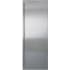 Sub-Zero Classic Series 9036862 - 42 Inch Stainless Steel Flush Inset Refrigerator Door Panel with Tubular Handle