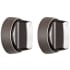 Wolf 9056337 - 30" M Series Professional Built-In Oven Brushed Stainless Knob Kit